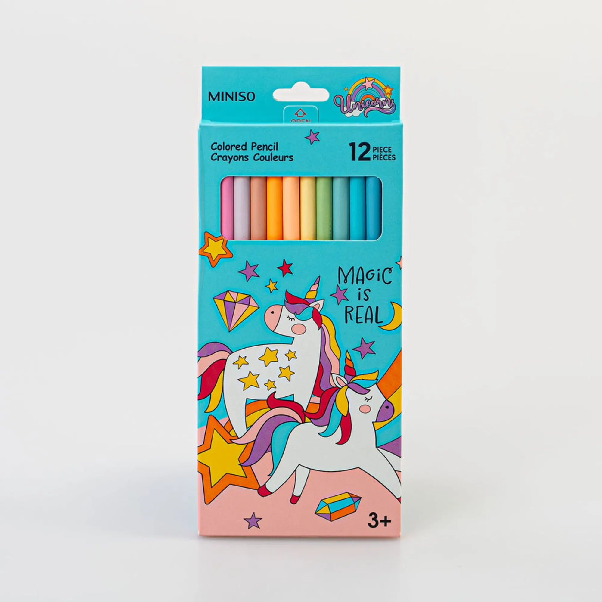12 Matite Colorate - Unicorno*MINISO Best