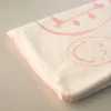 Asciugamano Grande Collezione Smiley World - Rosa*MINISO