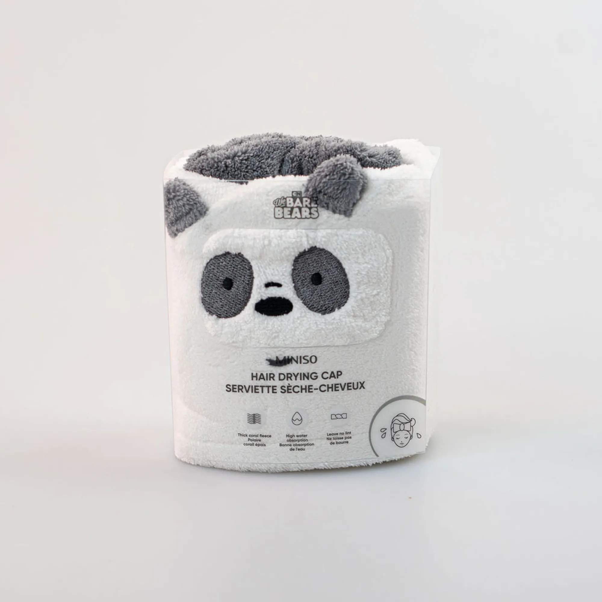 Asciugamano Per Capelli We Bare Bears (1Pz)*MINISO Hot
