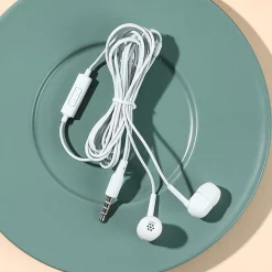 Auricolari Bianchi Con Astuccio*MINISO Sale