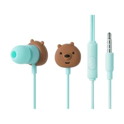 Auricolari Grizzly Di We Bare Bears Marroni*MINISO Sale