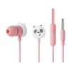 Auricolari Panda Di We Bare Bears Rosa*MINISO