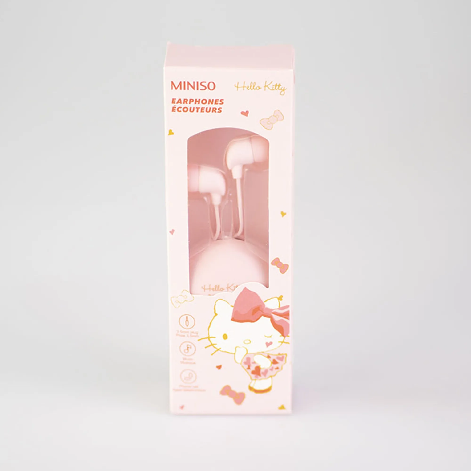 Auricolari Rosa Hello Kitty*MINISO Clearance