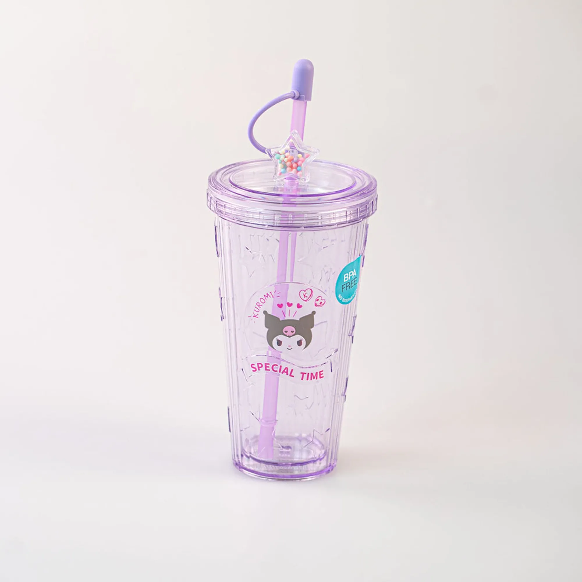 Borraccia Con Cannuccia - Sanrio (1 Pz)*MINISO