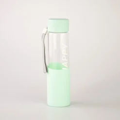 Borraccia In Vetro Da 370 Ml Verde*MINISO Discount