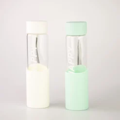 Borraccia In Vetro Da 370 Ml Verde*MINISO Discount