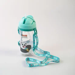 Borraccia We Bare Bears Con Tracolla - Panda*MINISO Hot