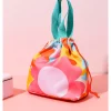 Borsa Porta Pranzo Fantasia Fiori - Rosa*MINISO Discount