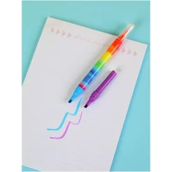 Evidenziatore Fluorescente A Doppia Punta*MINISO Online