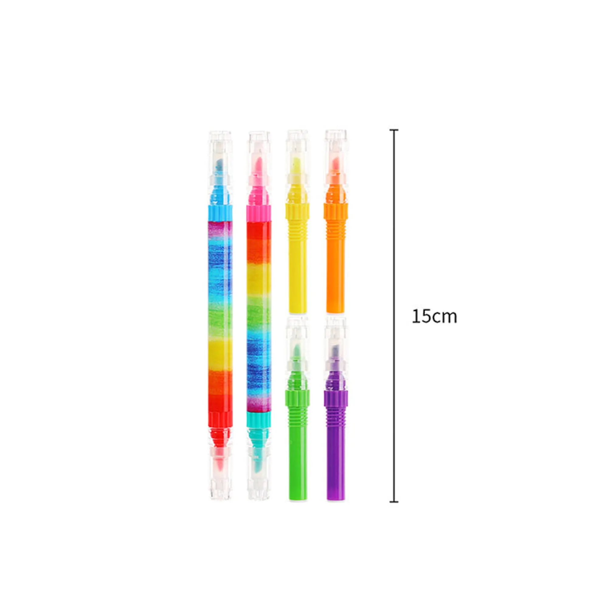 Evidenziatore Fluorescente A Doppia Punta*MINISO Online