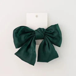 Fermaglio Fiocco Verde Per Capelli*MINISO Best