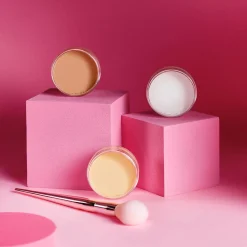 Loose Powder - Pink Cube (01 Banana)*MINISO