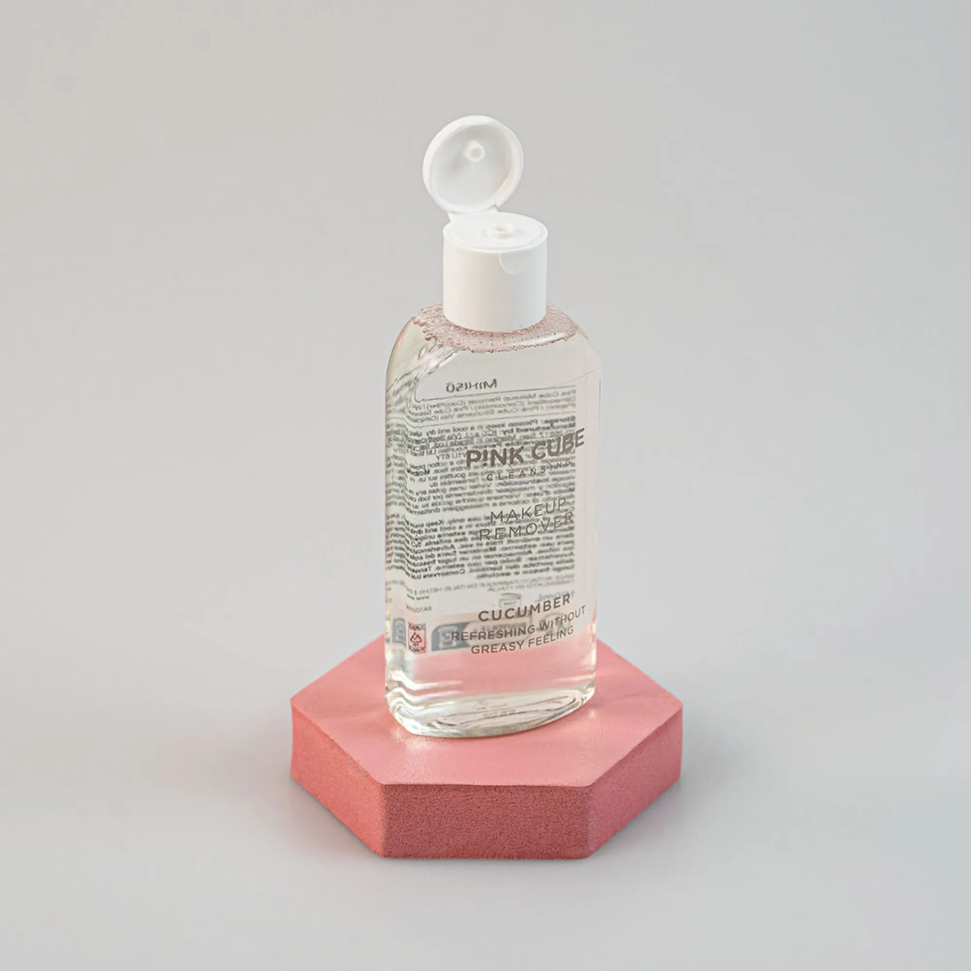 Make Up Remover - Pink Cube (Cucumber)*MINISO Sale