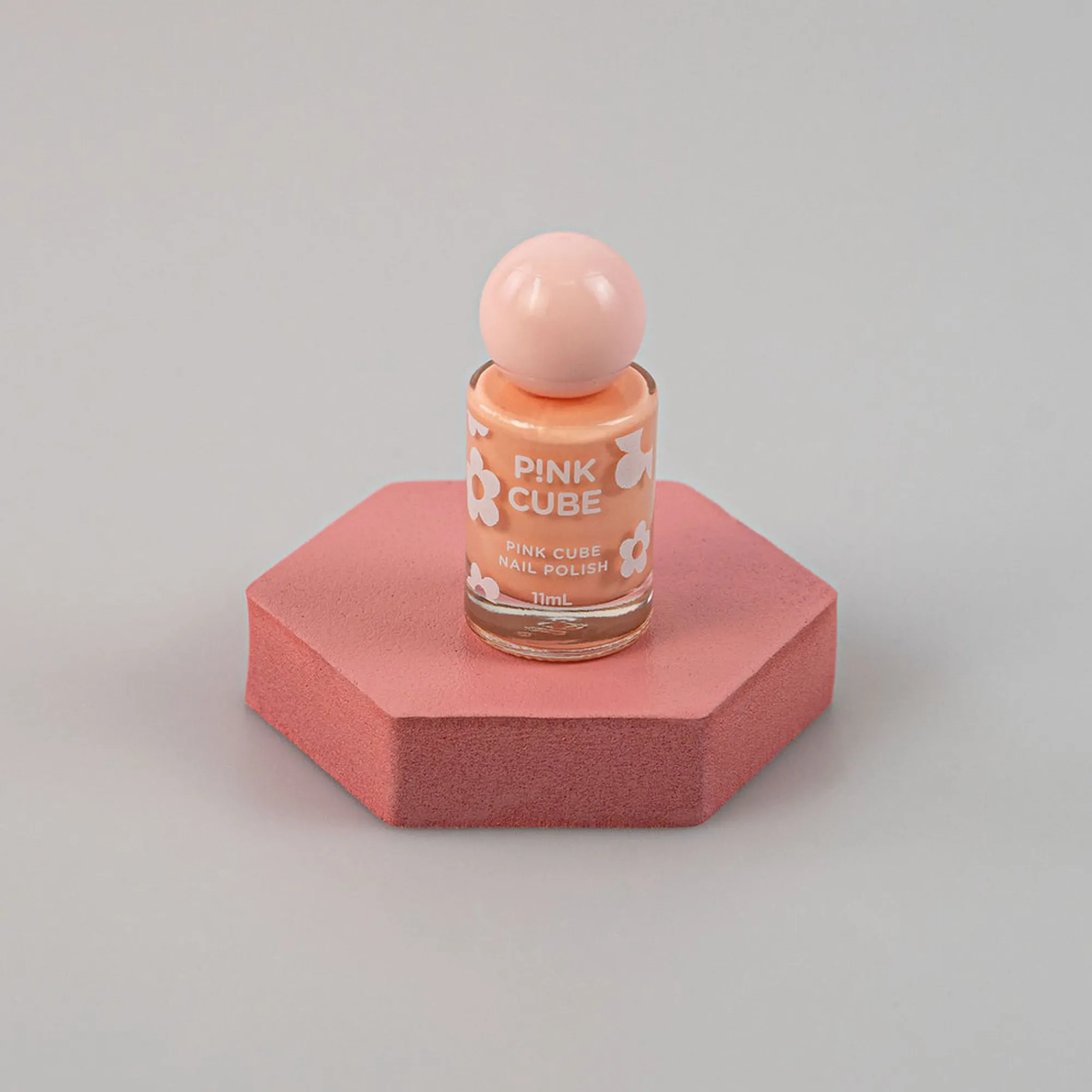 Nail Polish - Pink Cube (02 Baby Pink)*MINISO New