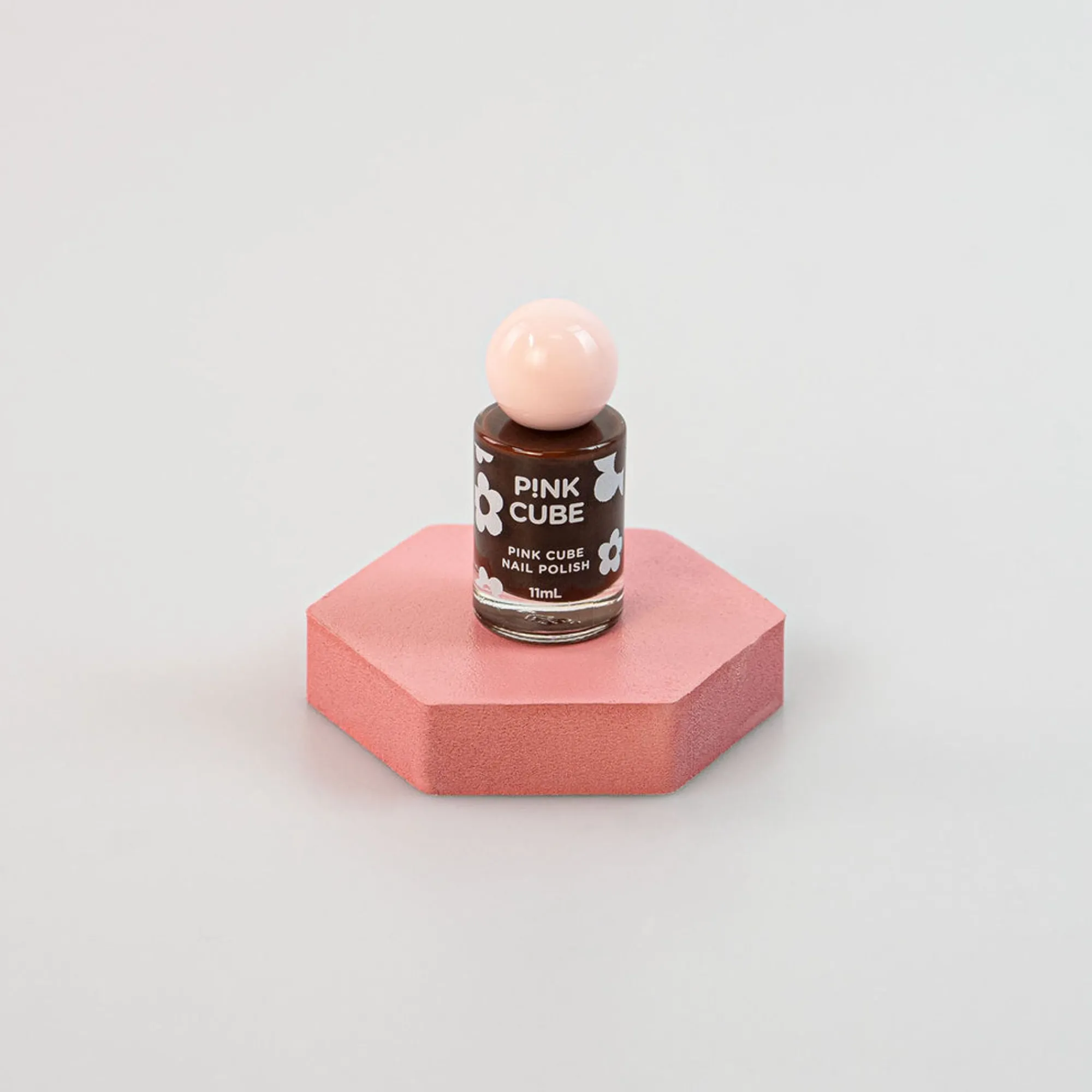 Nail Polish - Pink Cube (15 Chocolate)*MINISO Discount