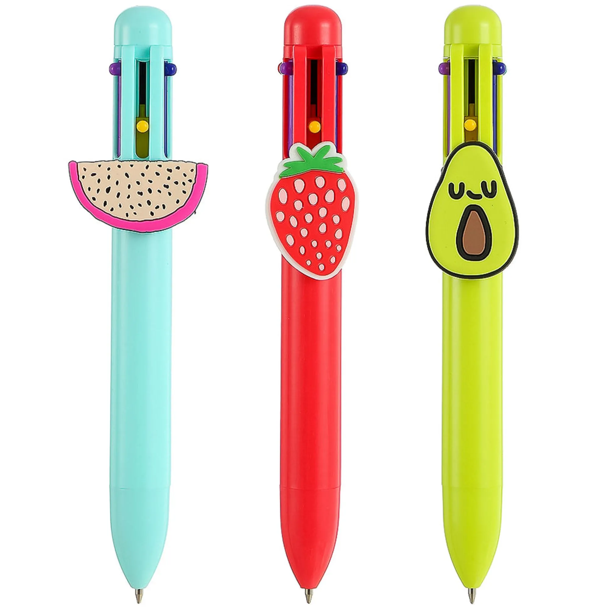 Penna 6 Colori - Fruit Series (1Pz)*MINISO Discount