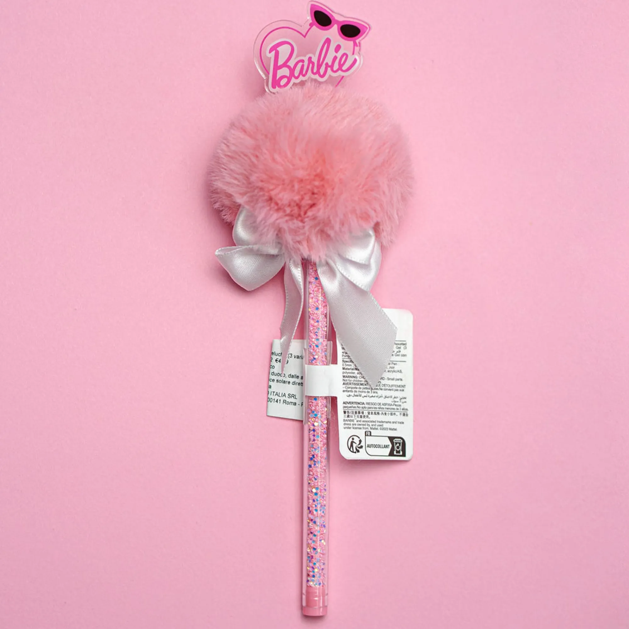 Penna Gel Peluche Barbie (1Pz)*MINISO Hot