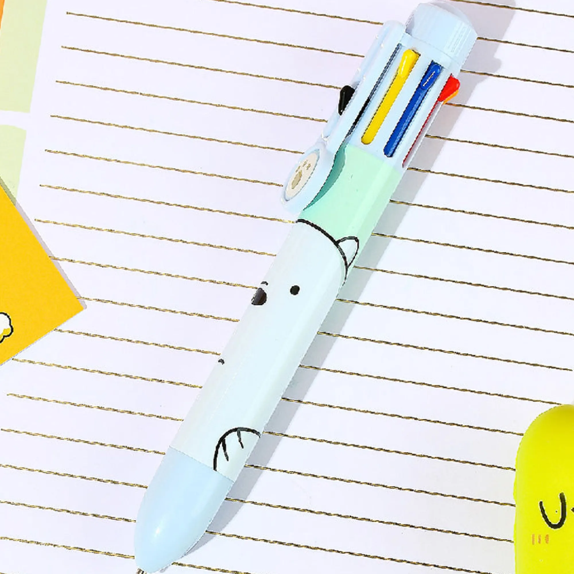 Penna We Bare Bears 8 Colori (1Pz)*MINISO Sale