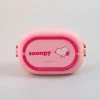 Porta Pranzo Snoopy Due Piani Con Posate*MINISO Outlet