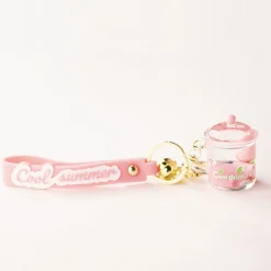 Portachiavi Cool Summer Drink - Rosa (1Pz)*MINISO Best