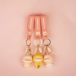 Portachiavi Maialino - Drugonrun (1Pz)*MINISO Best