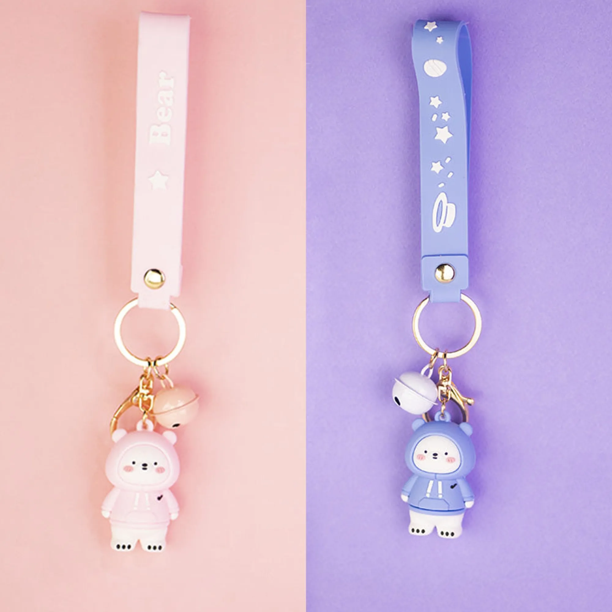 Portachiavi Orsetto Felpa (1Pz)*MINISO