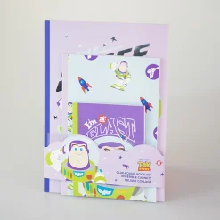 Set 3 Quaderni - Buzz Lightyear Toy Story*MINISO New