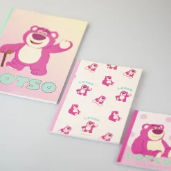 Set 3 Quaderni - Lotso Toy Story*MINISO Discount