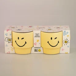 Set 2 Tazze - Collezione Smiley World (350Ml)*MINISO Clearance