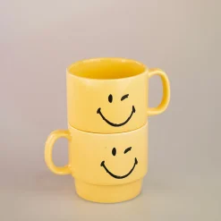 Set 2 Tazze - Collezione Smiley World (350Ml)*MINISO Clearance