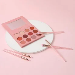 Set Di 5 Pennelli Per Occhi Con Manico Glitter*MINISO Discount