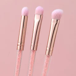 Set Di 5 Pennelli Per Occhi Con Manico Glitter*MINISO Discount