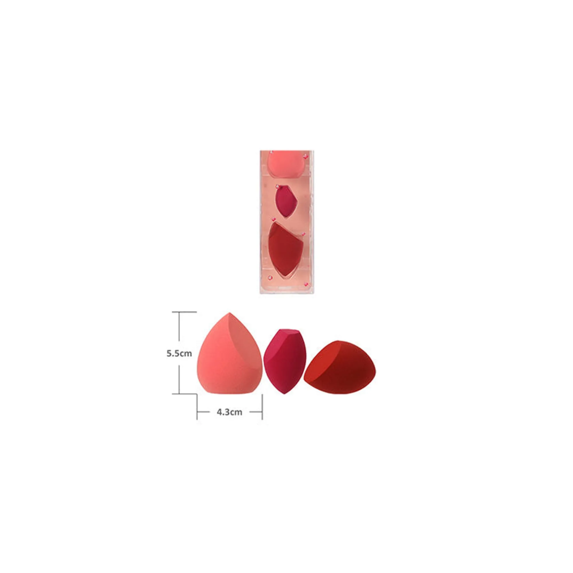 Set Di 3 Spugnette Make Up*MINISO Sale