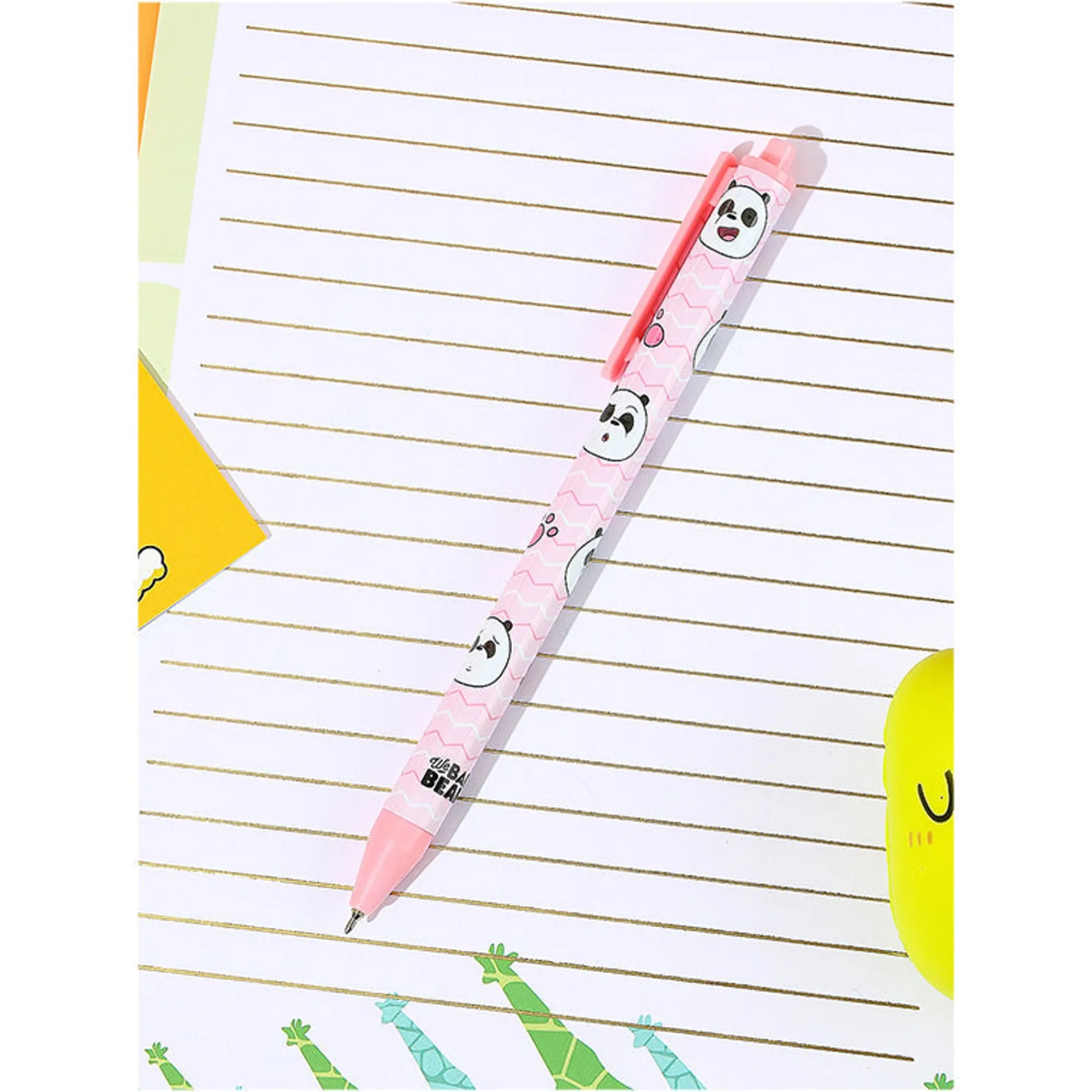 Set Di Penne We Bare Bears Con Panda*MINISO Best