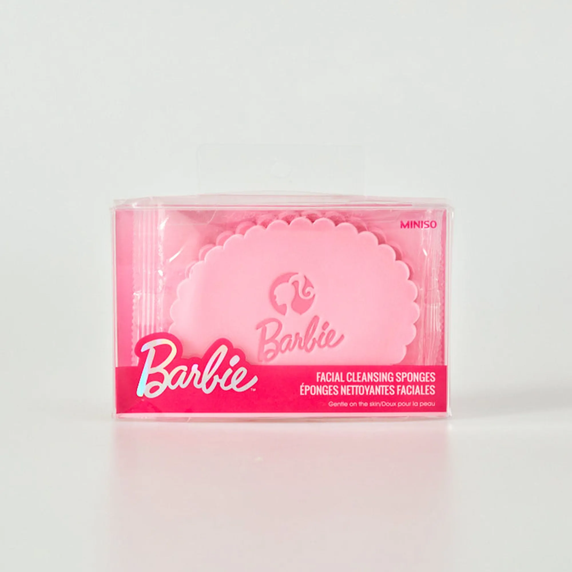 Set Spugne Pulizia Viso - Barbie (2Pz)*MINISO New