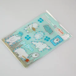 Stickers Con Brillantini Ice Bear - We Bare Bears*MINISO