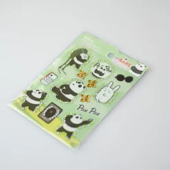 Stickers Con Brillantini Panda - We Bare Bears*MINISO Outlet