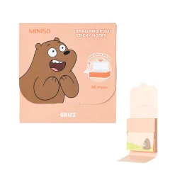 Sticky Notes Grizzly - We Bare Bears*MINISO New